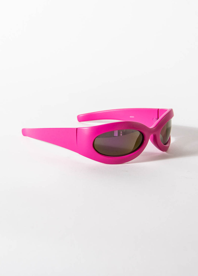 Polarized Gradient Oval Sunglasses