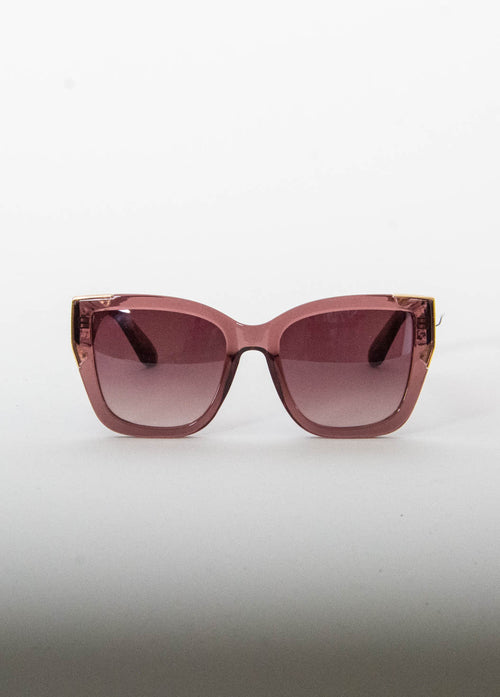 Transparent Polarized Polygonal Sunglasses