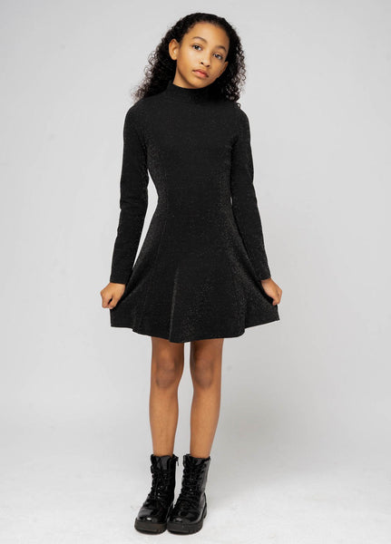 Miss Behave High Neck Dress