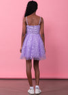 TIFFANY Sequins Tulle Cocktail Dress