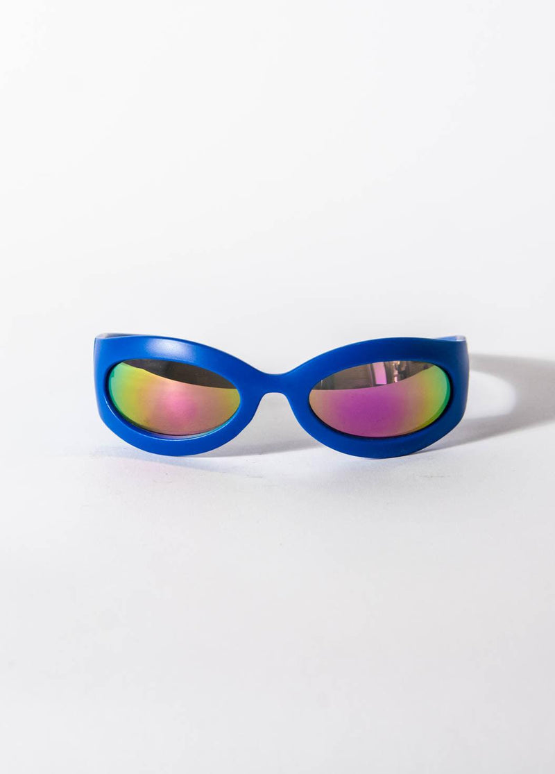 Polarized sales oval sunglasses