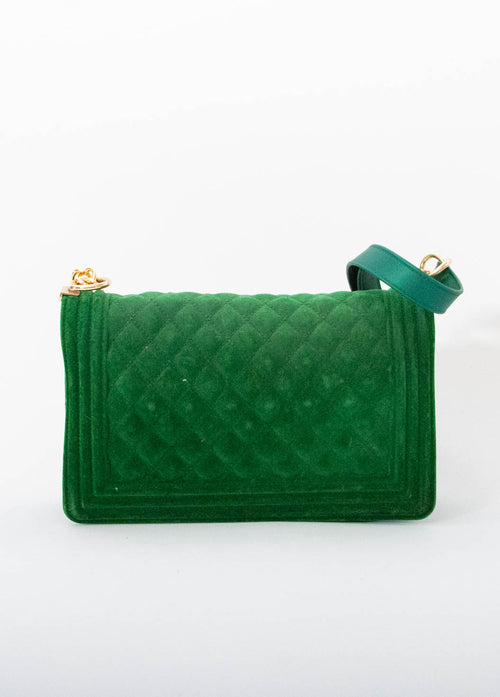 Gilded Green Handbag