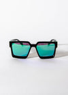 Polarized Gradient Rectangular Sunglasses