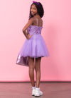 ADDISON Lace Sequins Tulle Cocktail Dress