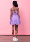 ADDISON Lace Sequins Tulle Cocktail Dress