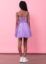 ADDISON Lace Sequins Tulle Cocktail Dress