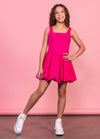 BAILEY Square Neck Bubble Dress