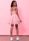 BIANCA Bustier Lace Sequins Tulle Cocktail Dress