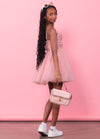 BIANCA Bustier Lace Sequins Tulle Cocktail Dress