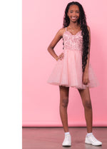 BIANCA Bustier Lace Sequins Tulle Cocktail Dress