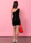 BRIANNA One Shoulder Ruched Dress