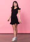 FIONA Ruffle V Neck Dress