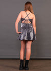 LEXI Lace Back Low Waisted Sheared Dress