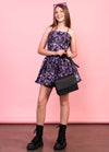 LEXI Lace Back Low Waisted Sheared Dress