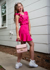 LILITH V Neck Ruffle Dress