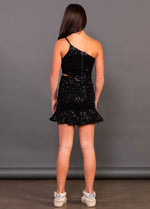 OLIVIA One Shoulder Side Cut Out Dress