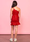 OLIVIA One Shoulder Side Cut Out Dress