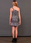 OLIVIA One Shoulder Side Cut Out Dress