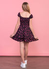 SAGE On/Off Shoulders Smocked Waist Tiered Ruffle Dress