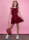 SOPHIA 3 Tier Smocked Ruffle Dress