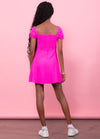 TATE Ruched Front Smock Back  Dress