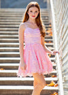Felicity Lace Sequins Tulle Cocktail Dress
