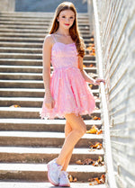 Felicity Lace Sequins Tulle Cocktail Dress