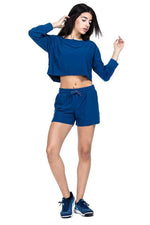 Ashley Brushed Fleece Slouch Shorts - Shorts - Teen Girls Clothing fashion - Miss Behave Girls