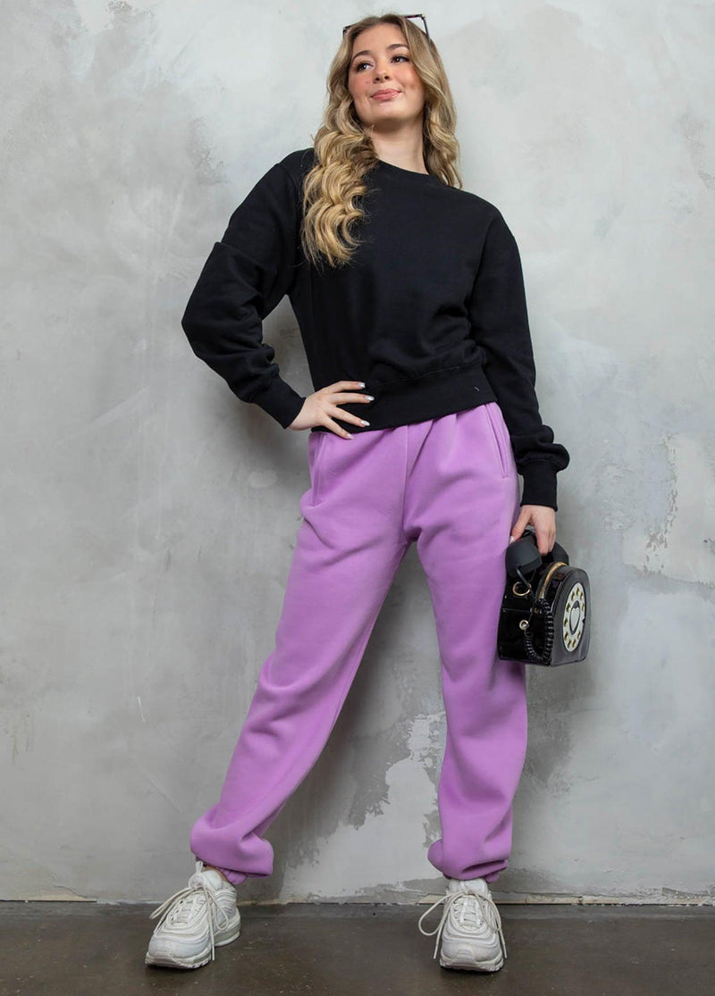 RILEY Fleece Crewneck Sweatshirt