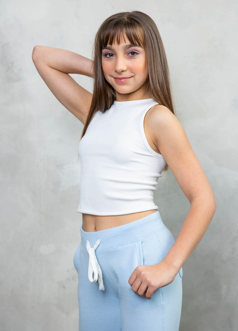 RHEA Racerback Crop Tank Top