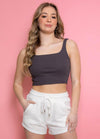 RYAN Modern Square Neck Crop Top