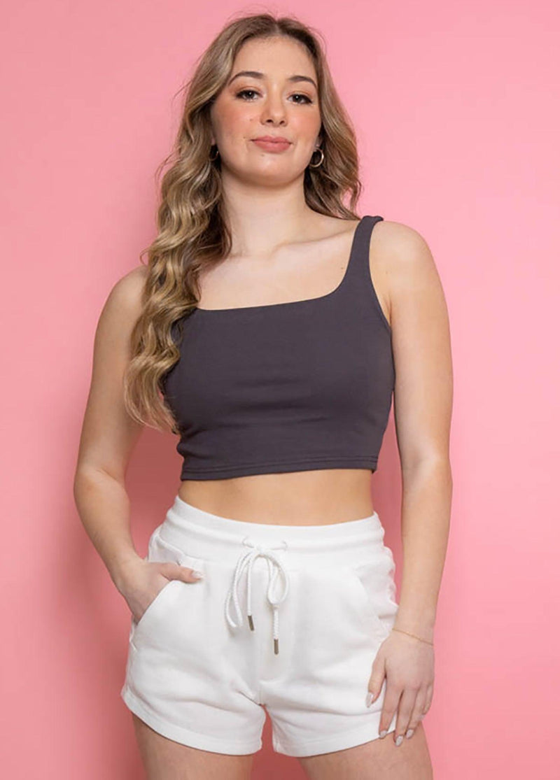 RYAN Modern Square Neck Crop Top – Miss Behave Girls