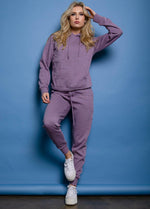 HEATHER Fleece Front Pocket Pull Over Hoodie