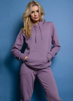 HEATHER Fleece Front Pocket Pull Over Hoodie