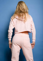 HUNTER Luxe Fleece Crop Hoodie