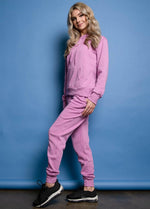 HEATHER Fleece Front Pocket Pull Over Hoodie