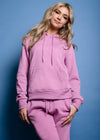 HEATHER Fleece Front Pocket Pull Over Hoodie